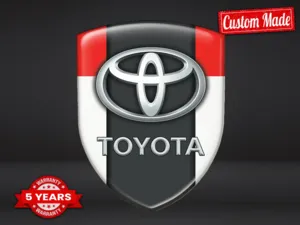 Toyota Pegatinas Silicona Auto Estilosas Máximo Pro Duradero